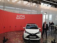 Toyota Händlertagung mit dem neuen AYGO von Autohaus Muermann GmbH