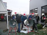 Weihnachtsbaumverkauf am 12.12.09 von Autohaus Muermann GmbH